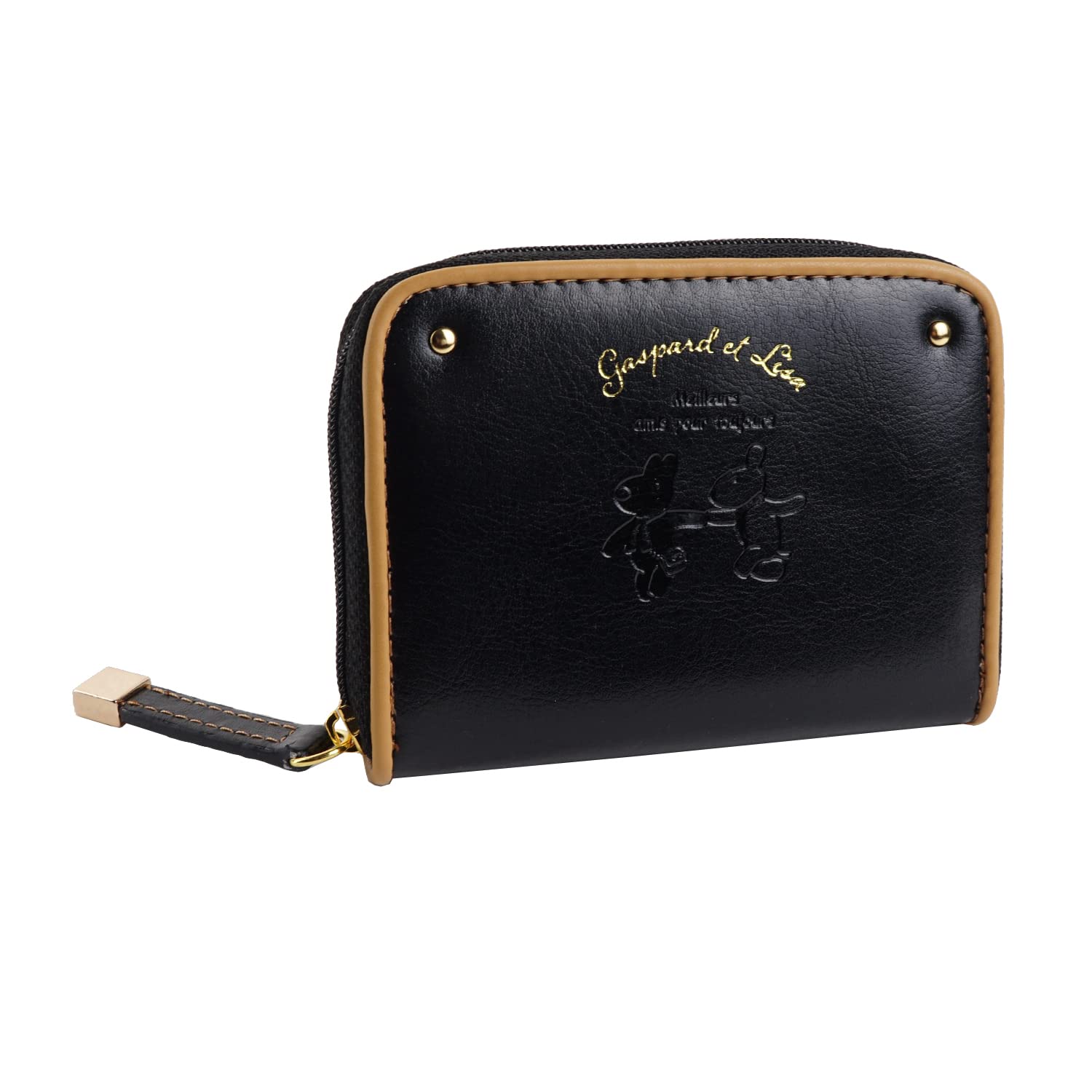 

Lisa and Gaspard Lisa Gaspard Wallet, Coin Purse, Small Wallet for Women and Adults, Embossed with Foil, Cute Character Design, Retro Wallet, Gift