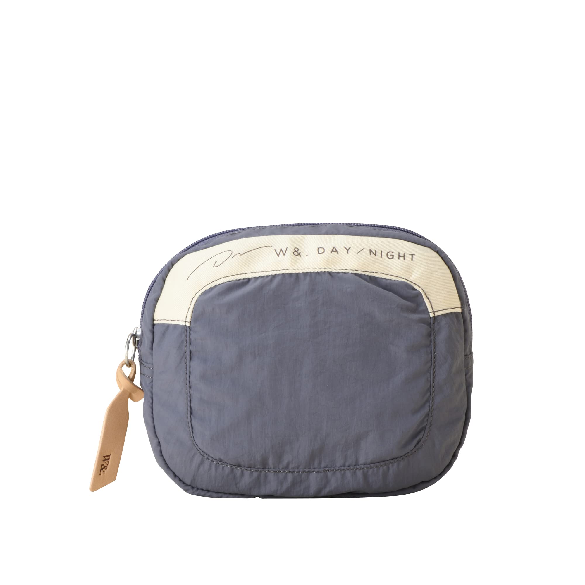 

и дневной косметичка Marucca Flexible Pouch квадратного типа, сине-серая [Double Night] № 15051