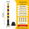 Reflective Anti-Collision Car Stopper Steel Warning Post
