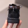 Unisex Baby Soft-Soled Martin Boots 0-1-2 Years Old, Walking Shoes, Fleece-Lined Cotton Shoes, Snow Boots for Fall/Winter.