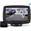 AUTO-VOX Caméra De Recul Sans Fil - Caméra De Voiture Numérique Avec Bonne Vision Nocturne, Caméra Etanche IP68 Avec 4.3'' LCD
