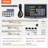 VEVOR Digital Readout 40.64 Cm & 45.72 Cm & 96.52 Cm Linear Scale 3 Axis DRO Display Kit