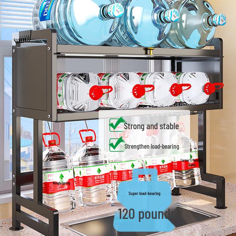 Over-Sink Dish Drying Rack & Kitchen Organizer