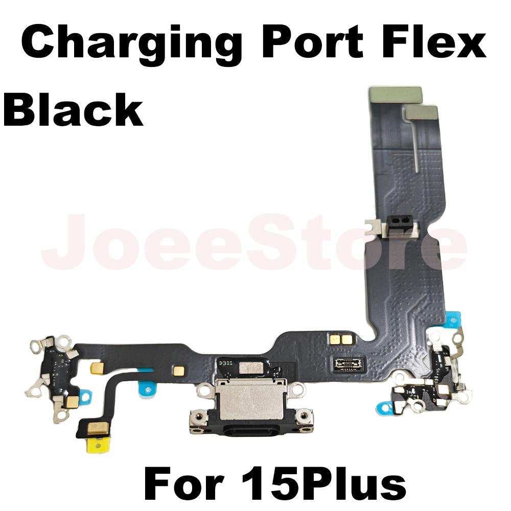 Charging Port Flex Cable for iPhone 16 15 14 13 Pro Max Mini USB Dock Charger Connector With Microphone Flex Cable Ribbon Repair