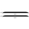 2PCS Fashion Racing Stripes Car Sticker for Kia Picanto Morning Creative Side Skirts Vinyl Decals Decorative Door Decal