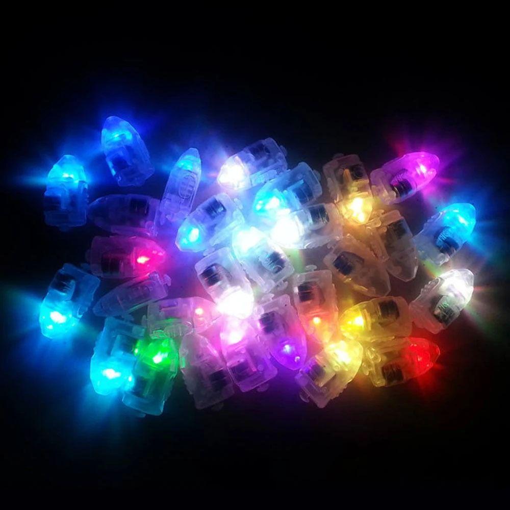 10Pcs No Lines Balloon Light Christmas Wedding Decor LED Party Light  For Latex Balloons