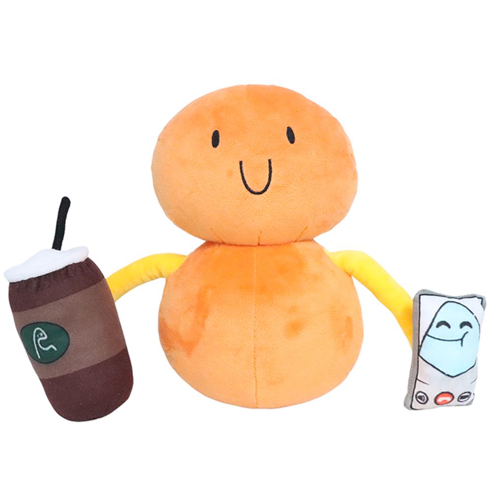 

22cm Land of Boggs Boe Plush Toy Movie Stuffed Animals Holding A Coffee Cup Doll In Hand Fans Birthday Gift Kids Toys Room Decor 22cm