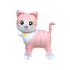 Movable Design 4D Dinosaur Balloons With Wheels Drawing Foil Standing Foil Balloons Animal Balloon Foil Balloons With Wheel