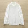Spring Artistic Fresh Rabbit Embroidered White Long Sleeve Women's Shirt Student Versatile Button