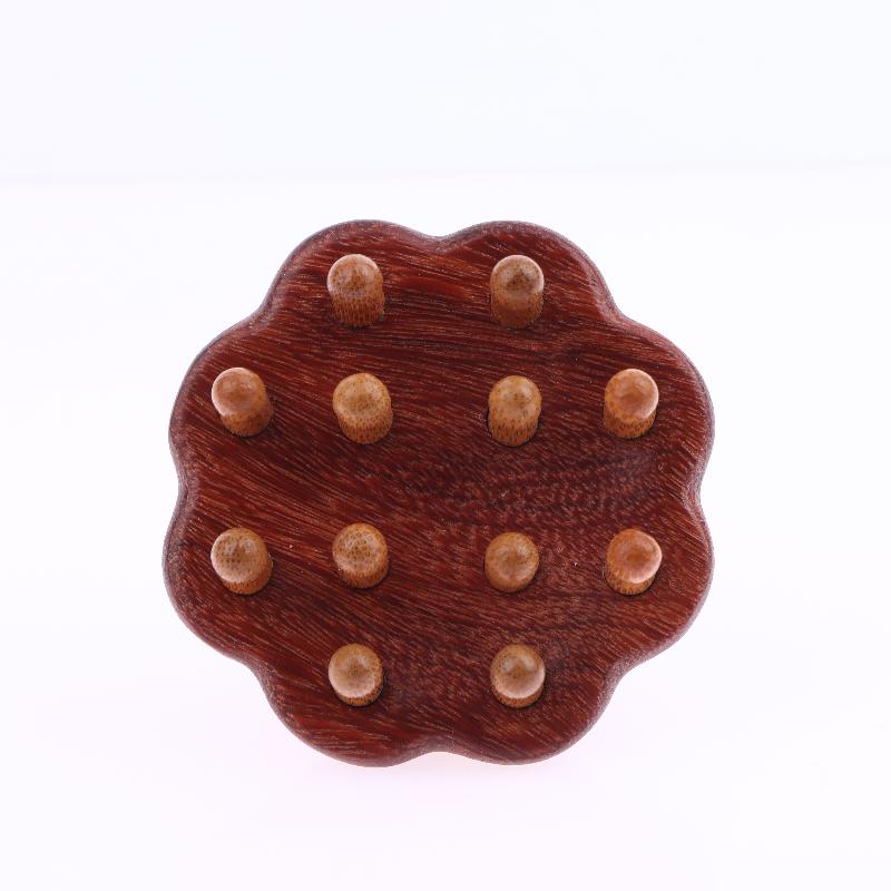 Santálový hřeben se širokými zuby Dřevěný masážní přístroj na pokožku hlavy Relaxační masáž hlavy Hřeben na rozčesávání Masážní hřebeny na pokožku hlavy pro ženy