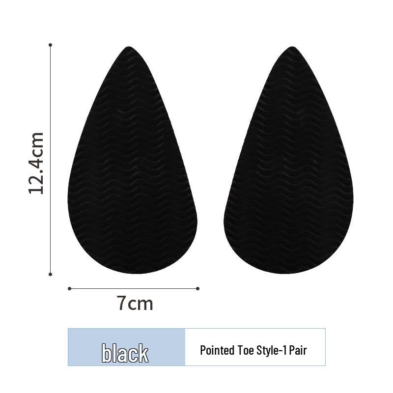 Water Ripple Non-Slip Silicone Heel Stickers