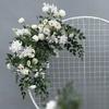 Champagne Matrimonio Fiori Artificiali Fila Feste Centrotavola Arco Decorazione Parete Finestra Sfondo Disponi Oggetti di Scena Foglia Appesa Floreale