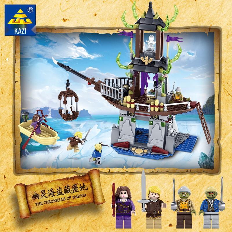 KaiZhi 87019 Ghost Pirate Ship Educational DIY Building Blocks for Kids See details for each model