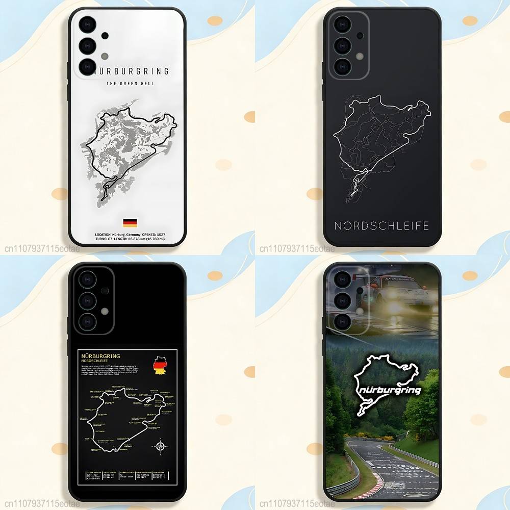 N-Nurburgring Sport Car Phone Case for Samsung S26 S24 S22 S25 Ultra S9 S20 FE S23 Plus S10 S21 Shockproof Funda Cover