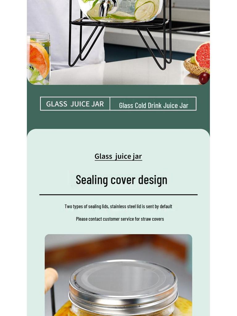 Cola Beverage Bucket with Faucet - Ideal for Lemon Juice, Fruit Tea, Cocktails, and Cold Water