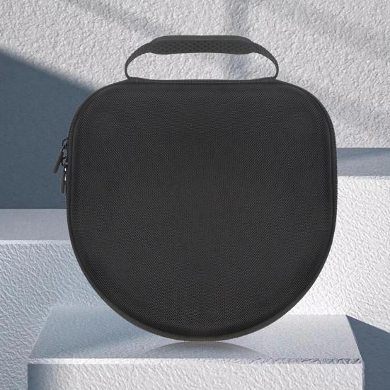 Cestovní pouzdro na sluchátka s měkkou podšívkou Design s dvojitým zipem Nárazuvzdorné Bezdrátové pouzdro na uložení sluchátek pro Airpods Max