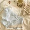 Ladies Summer Ultra Thin Sweet Lace Ice Silk Cool Feeling 10A Bacteriostatic Cotton Crotch Breathable Briefs