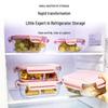 ZISIZ Microwaveable Glass Lunch Box
