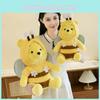 Bear Pooh Bee Plush Toy Cartoon Stuffed Animal Doll Room Decoration Gift Kids