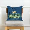 Home Sofa Office Cushion Pillowcase  Summer Vacation Alphabet Printed