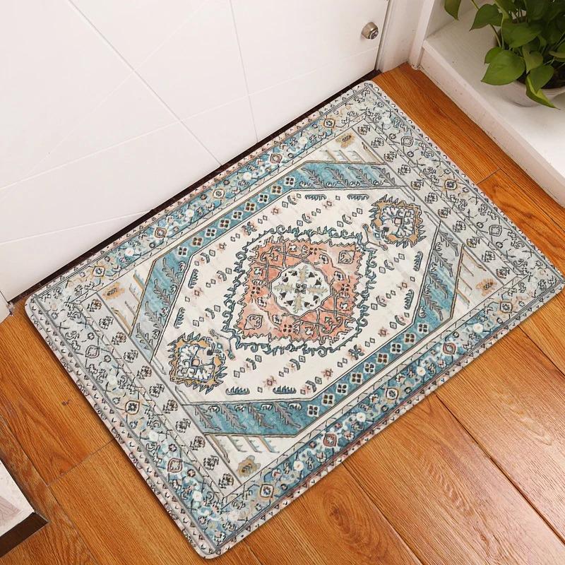 Bohemian Retro Non-Slip Rug - A Stylish Rug Suitable for Bedrooms Sofas and Living Rooms Creating A Warm and Inviting Home Décor
