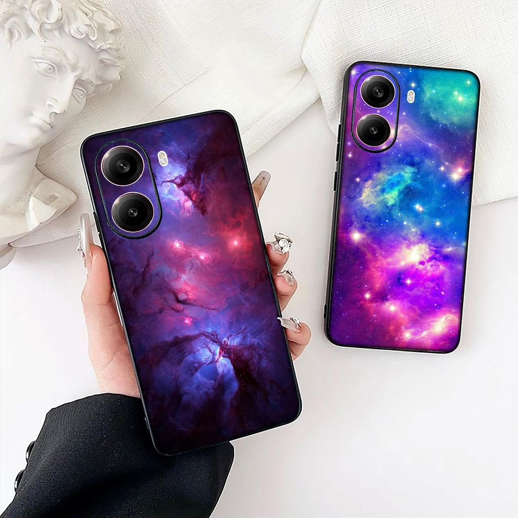 Universe Galaxy Astronaut Moon Phone Case for Motorola Moto Edge 70 60 Fusion NEO Pro G Stylus G56 G96 G52 G04 G05 20 Cover