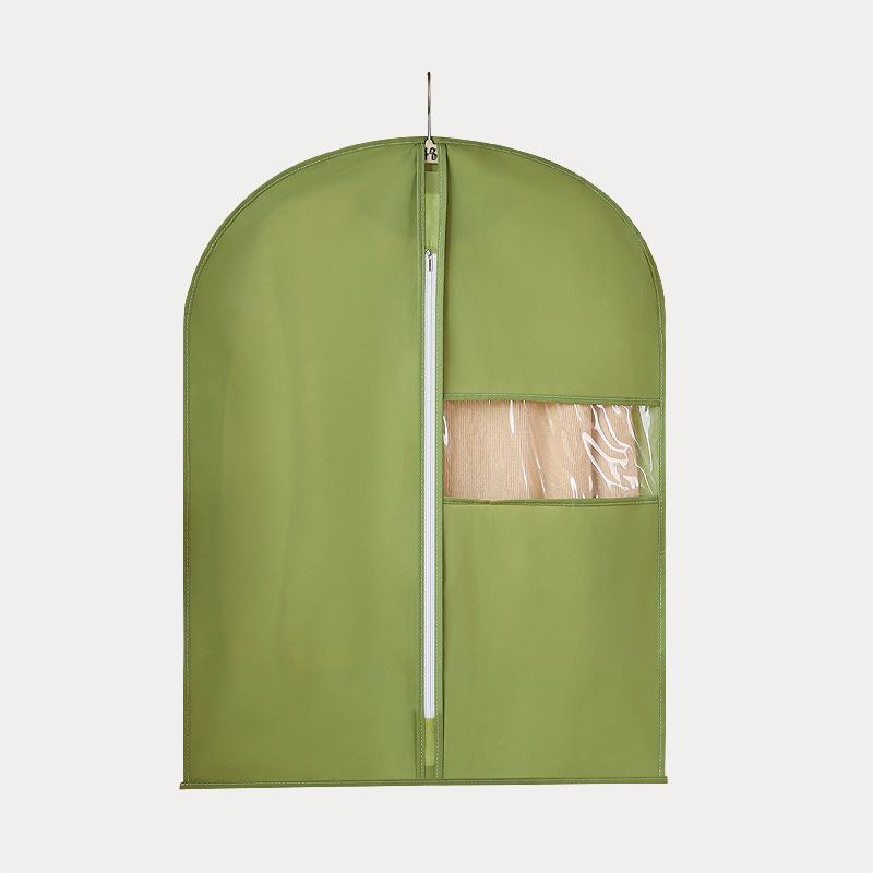 

Non-Woven Clothes Dust Cover Household Hanging Garment Bag Suit Dust Proof Protector Wardrobe Storage Organizer 60*80