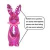 Glass Mirror Rabbit Decoration Ornament Colorful And Cute Mirror Rabbit Ornament Easter Home Decoration Day Gift