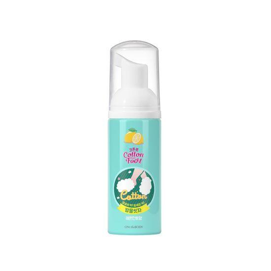 Let's wash our feet on the body Cotton Foot Shampoo Mini Portable 50ml (Lemon)