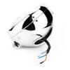 KIMISS Universal Bike Retro Silver Shell White Lens Headlamp Front Headlight for GN125