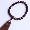 LEOBEE Prayer Beads for Natural Genuine Rosewood Handmade Prayer Grave Memorial Can Be Used by All Comes with a Prayer Bead Present Men, Wood,