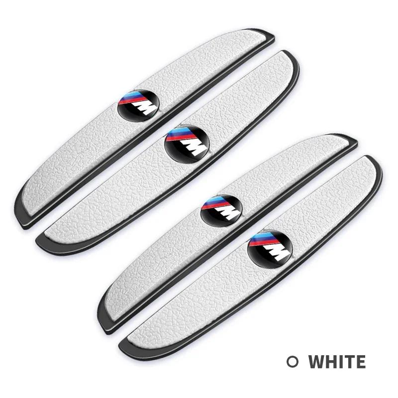 4Pcs Car Door Bumper Rubber Anti-collision Stickers For BMW E36 E39 E46 E60 E90 E90 F01 F10 F30 G01 G20 G21 G30 G11 F15 X5 X3