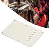 2Pcs Electric Guitar Back Cover Plate 6 Holes Robust Exquisite Looking Guitar Pickguard Backplate