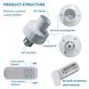 Wireless Remote Control Lamp Holder Timer Switch LED Light Bulb Socket E27 Long Distance 110V 220V for Downlight Pendant Pendant