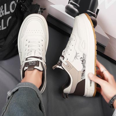 Tênis de corrida masculino skate estilo de rua tênis estudantes sapatos casuais baixos tamanho grande
