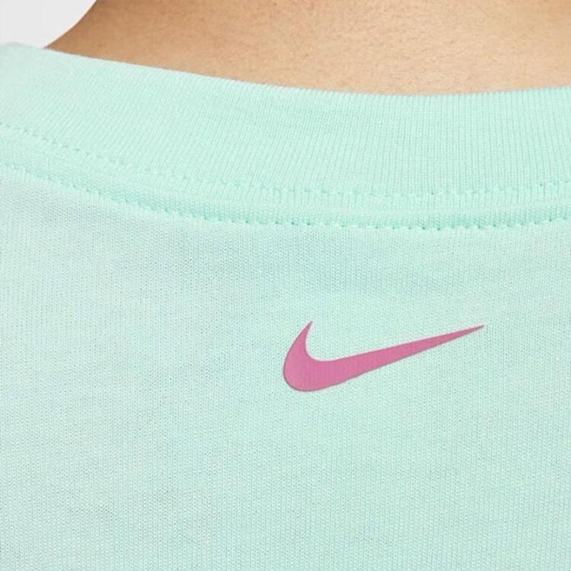 Nike Breathable Casual Fashion Round Neck Short Sleeve Drop Shoulder T-Shirt Women Tops IM3380-353
