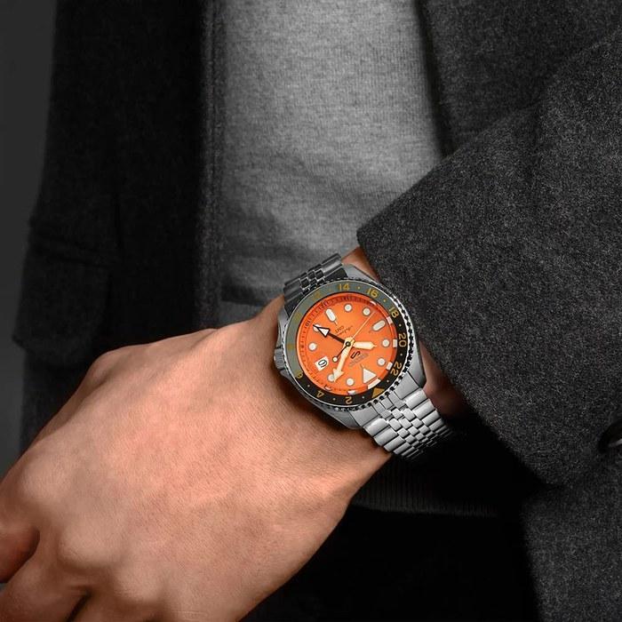 SEIKO SEIKO 5 Sports Limited Edition Mechanical SSK005K1 GMT Orange Automatic & Manual Winding SKX Sports Style