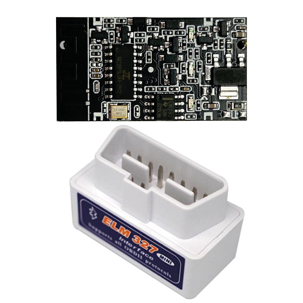 Mini ELM327 V2.1 Bluetooth iOS Dual-Mode 5.0 Adapter + Manual