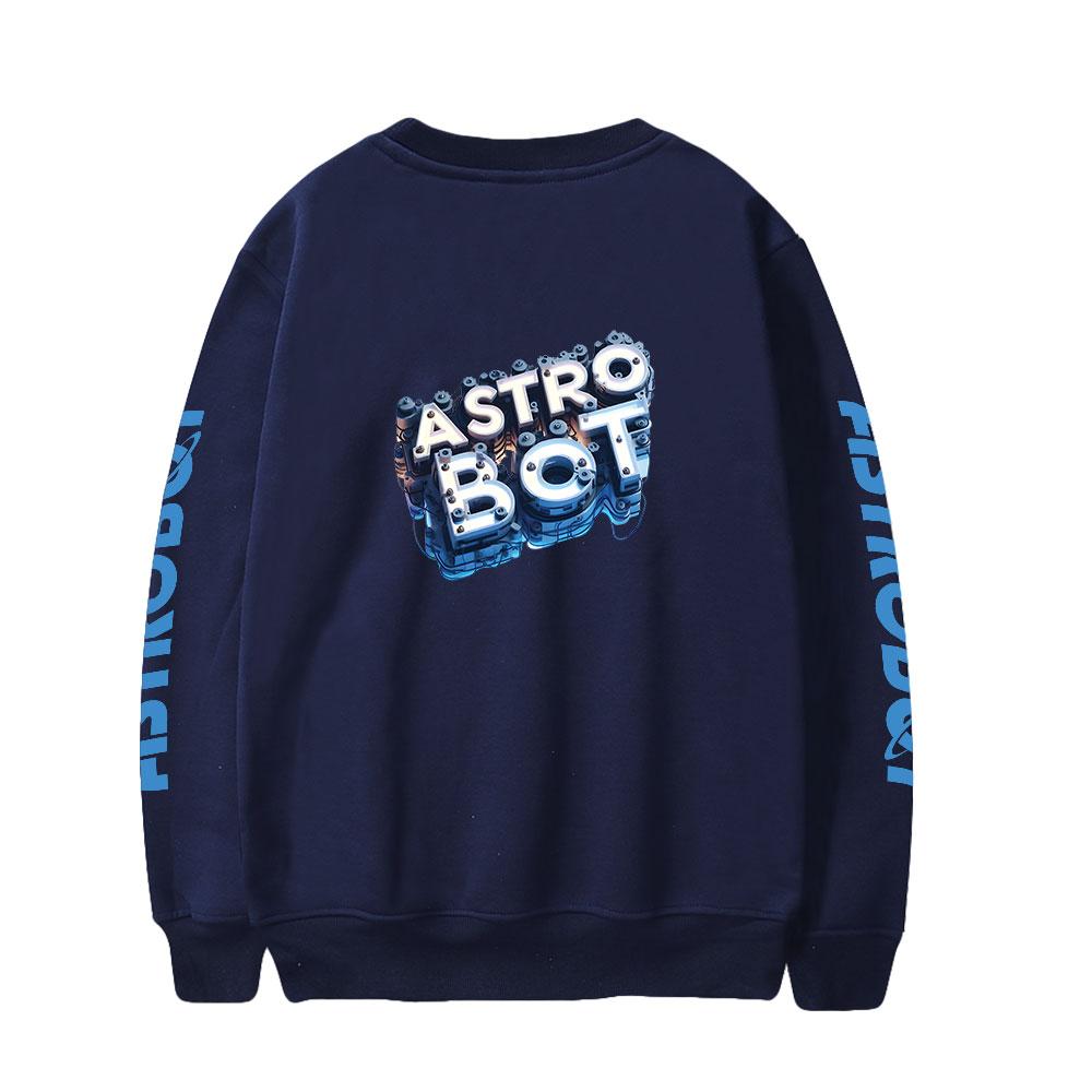 Astro Bot Hoodie Women Men O-neck Long Sleeve Crewneck Sweatshirt Casual Tracksuit Funny Clothes