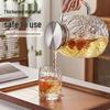 ZISIZ Elegant Household Glass Cup Set