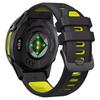 22mm Two-Tone Silicone Smart Soft Bracelet For Garmin Forerunner 745 965 970 945 935 955 Solar Outdoor Replace Sports Watchbands