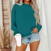 Women's Casual Fashion Round Neck Long Sleeve Sweatshirt