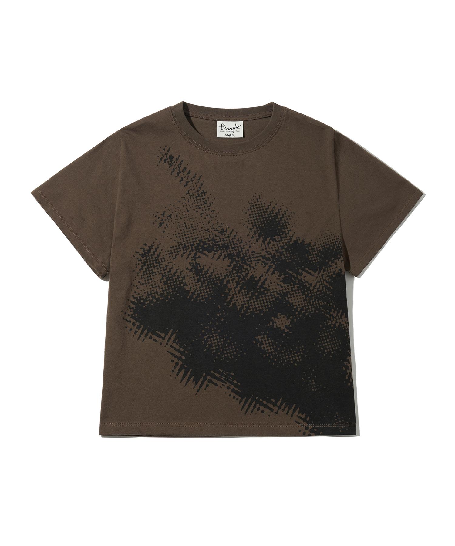Physical Department Women S Grape Short Sleeve T-Shirt_Dark Brown Dark Brown/S