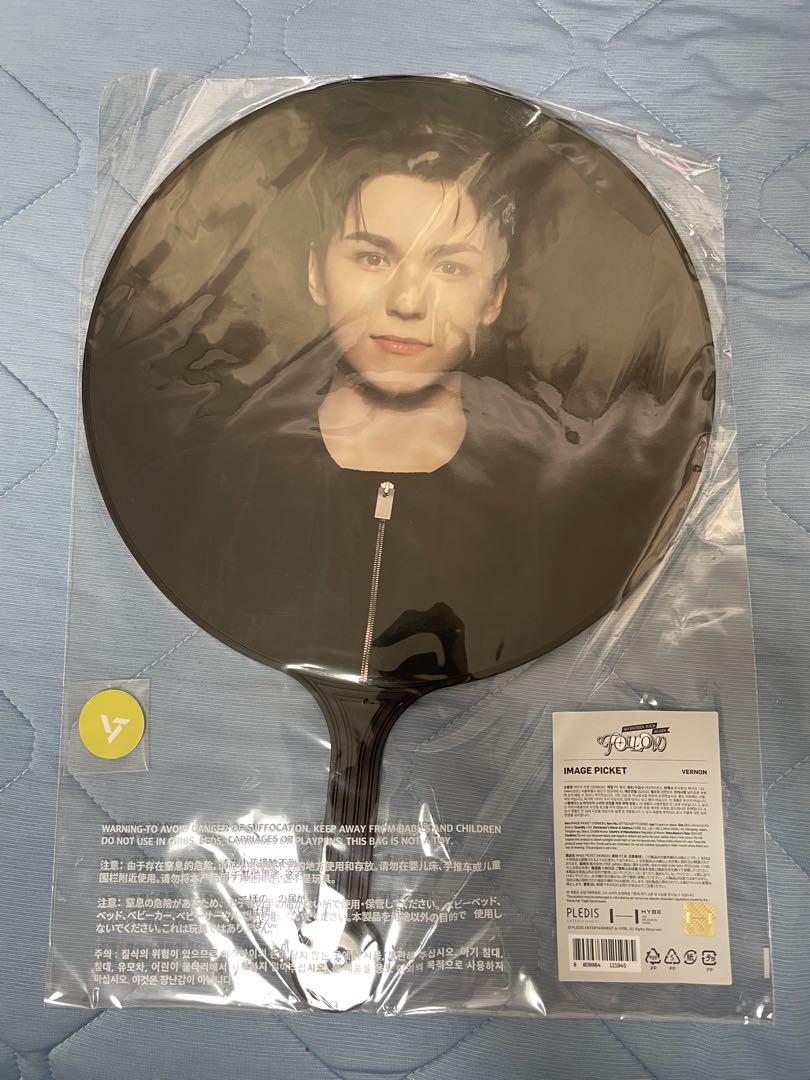 

[USED] Vernon FOLLOW AGAIN Incheon Fan