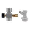 Regolatore di Carbonatazione per Birra Compatto Homebrew 0-30 psi Caricatore Mini Gas CO2 Kegerator per Birra