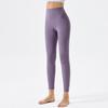 Women's European-Style Nude Yoga Pants: High Waist, Hip Lifting, Abdomen Tightening, Seamless, Nine-Point Length