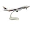 1/400 20cm Maßstab Flugzeugmodell B747 Malaysian Airways Metallreplika Diecast Flugzeugspielzeug für Kinder mit Fahrwerk Heimdekoration