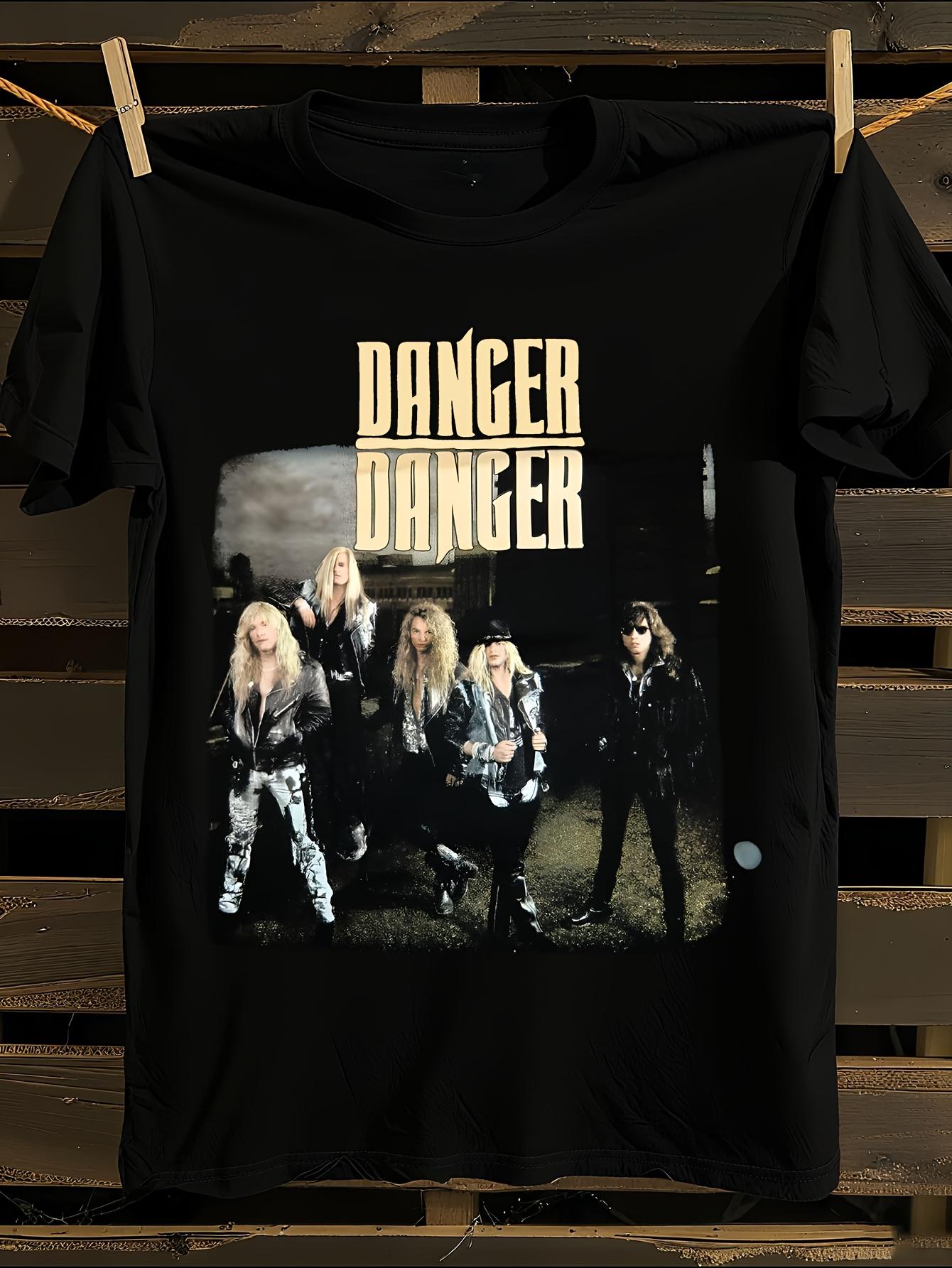 Danger Danger Band Logo and Member Names (Andy XXXL