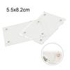 1x Transparent Acrylic Table Photo Frame Magnetic Display DIY Poster Painting Hall Bedroom Wall Decoration Picture Frame