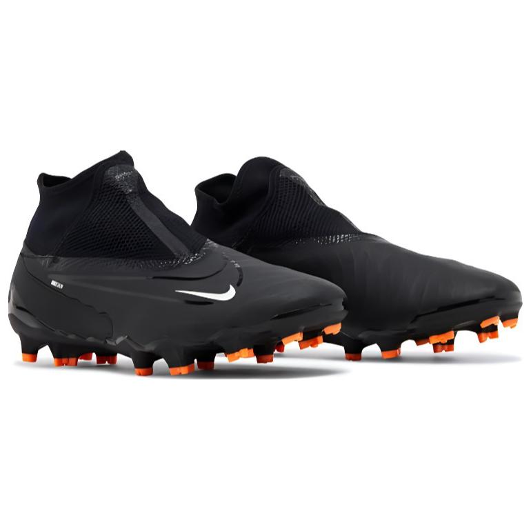Nike Phantom GX Pro DF FG Shadow Pack Unisex Sneakers Black Dark-Smoke-Grey Total-Orange DD9465-010